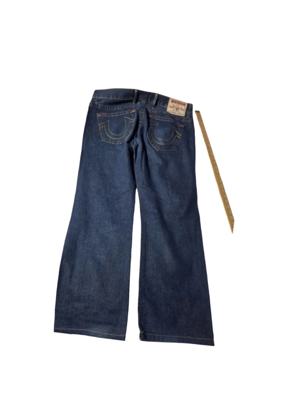 Men's True Religion Straight Jeans, Waist 38, Blue